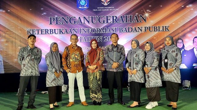 Menyemai Transparansi di Bangka Belitung,KI Babel Sukses Gelar Penganugerahan Keterbukaan