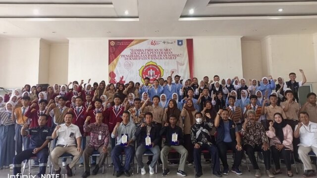 PT Timah Tbk Beri Dukungan Besar pada Bulan Bakti Karang Taruna Babar 2023