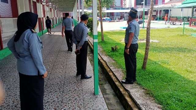 Deteksi Dini Gangguan Kamtib, Lapas Narkotika Pangkalpinang Rutin Lakukan Hal Ini