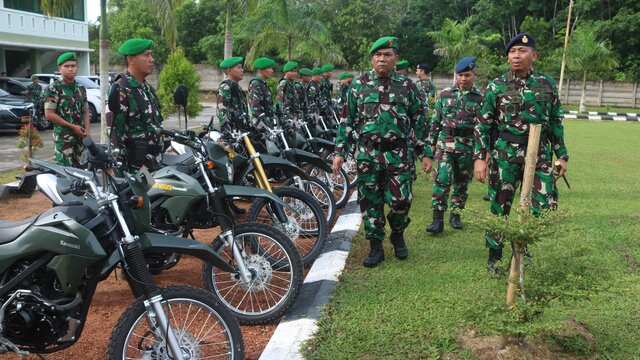 Korem 045/Gaya Apel Gelar Pasukan Kesiapan TNI Pada Pengamanan Pemilu 2024, Ini Pesan Pangdam Jaya