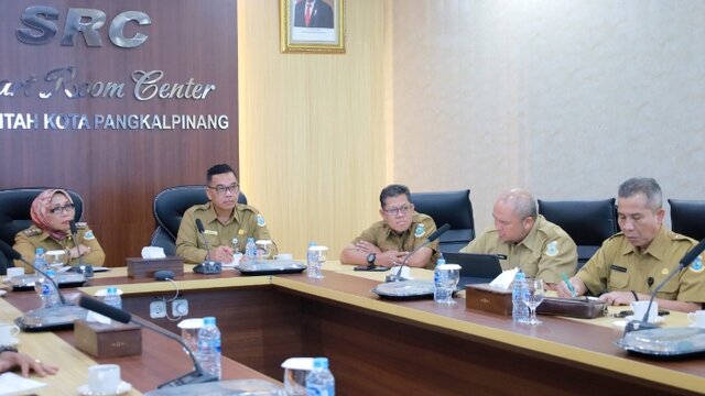 Pemkot Gelar Rapat Persiapan Evaluasi Kinerja Pelaksanaan Tugas Pj Walikota Pangkalpinang