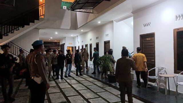 4 Pasangan Belum Menikah Terjaring Razia Satpol-PP di Kamar Hotel Tanjungpandan