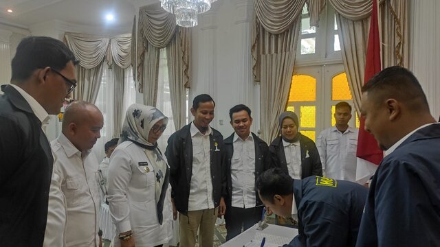 Hadiri Pelantikan BPC HIPMI Kota Pangkalpinang, Ini Harapan Pj Walikota