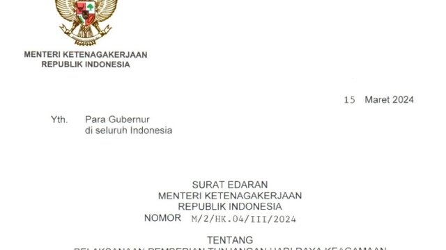 Menaker Ida Fauziyah: THR Harus Dibayar Penuh, Tak Boleh Dicicil