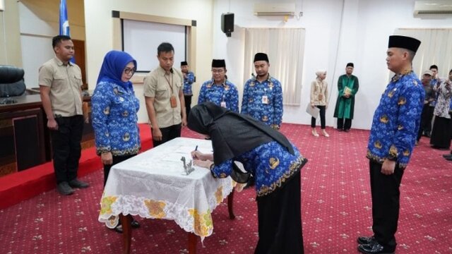 Pj Wako Lantik 231 PPPK dan 113 Pejabat Fungsional Pemkot Pangkalpinang