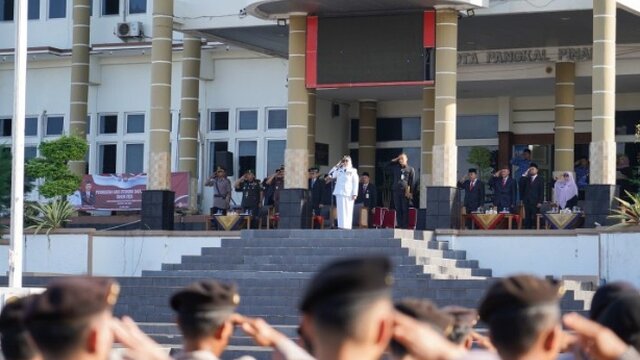 Ini Yang Disampaikan Pj Wako Pangkalpinang Saat Pimpin Upacara Peringatan Hari Otonomi Daerah ke-28