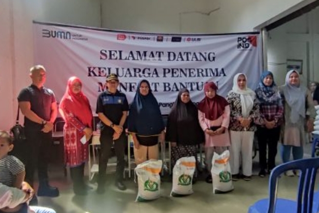 965 KPM Kecamatan Taman Sari dan Gabek Terima Bantuan Beras Cadangan Pangan Pemerintah Periode April 2024