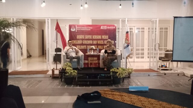Informasikan Tahapan Pemilu, KPU Pangkalpinang Gelar Diskusi Santai Bersama Media