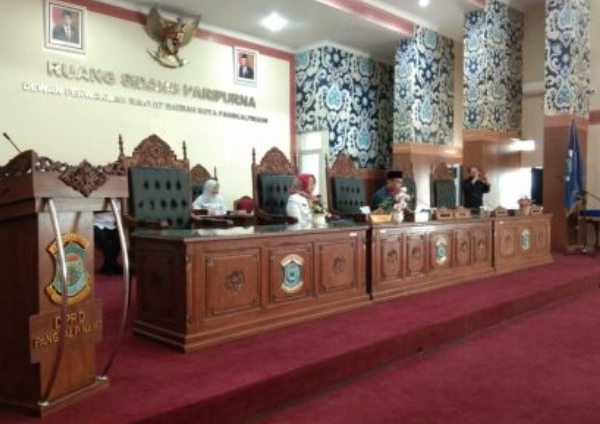 Tidak Mencapai Kuorum, Rapat Paripurna ke-19 DPRD Kota Pangkalpinang Ditunda