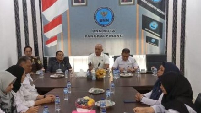 Pemkot Pangkalpinang Hadiri Puncak Peringatan Hari Anti Narkotika Internasional