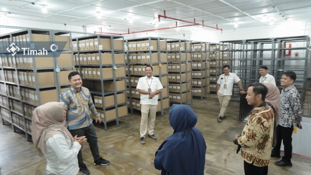 PT Timah Jadi Rujukan Benchmark Kearsipan PT Taspen: Upaya Tingkatkan Standar Pengelolaan Arsip