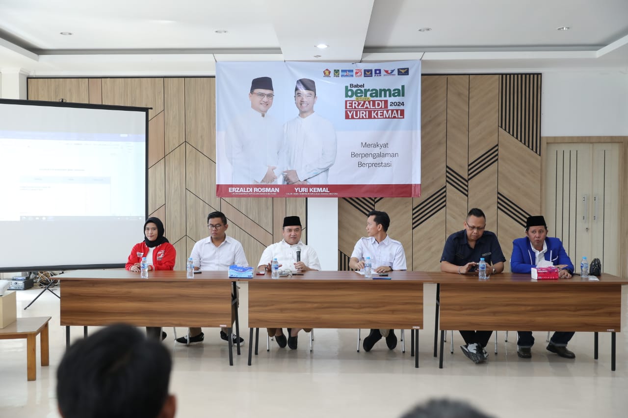 Erzaldi Rosman: Jalankan Program Prabowo Dengan Amanah di Pilkada Babel 2024