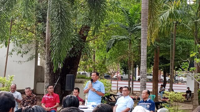 Perkuat Hubungan, Pj Walikota Pangkalpinang Budi Utama Undang Insan Pers ke Wihelmina Park