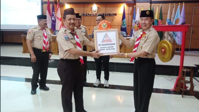 Kombes Pol (Purn) Dr. Zaidan Resmi Menutup BIMTEK Gudep Aman Bencana 2024