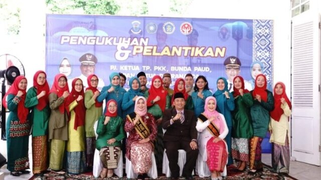 Yuniar Budi Utama Resmi Dilantik Jadi Pj Ketua PKK, Dekranasda dan Bunda Paud Pangkalpinang