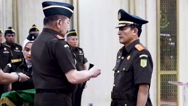 Jaksa Agung Lantik Rudi Margono Sebagai Kepala Badan Diklat Kejaksaan RI