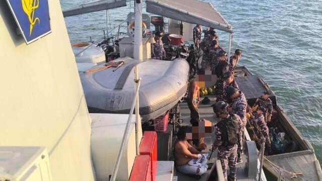 Terduga Perompak di Selat Malaka Berhasil Dibekuk TNI AL