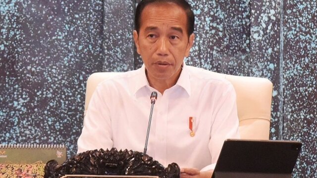 Presiden Jokowi Pimpin Sidang Kabinet Paripurna Perdana di IKN