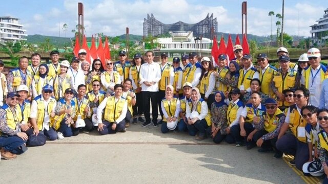 Plaza Seremoni Sumbu Kebangsaan Ibu Kota Nusantara