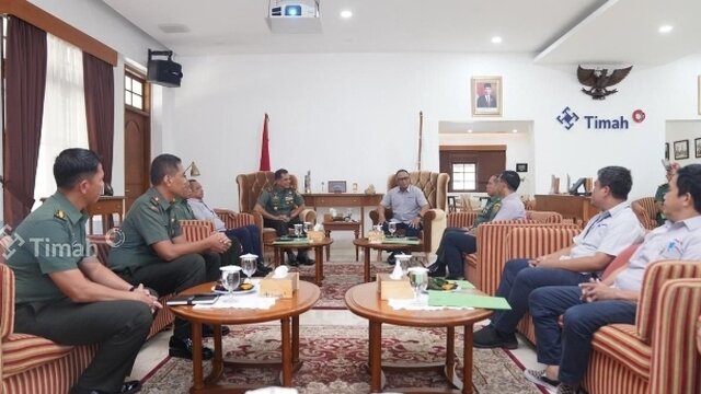 Jalin Sinergi Tentang Pengelolaan Lingkungan, PT Timah Terima Kunjungan Korem 045/Gaya