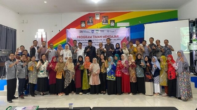 Upaya Pengembangan Profesi Guru, PT Timah Selenggarakan Program Timah Mengajar di Beltim
