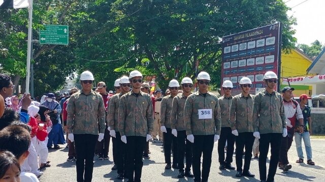 3 Tahun Berturut, PT Timah Raih Juara Satu Lomba Gerak Jalan Pemkab Bangka Barat