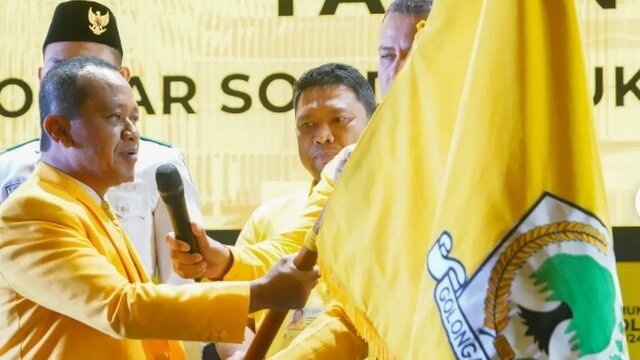 Bahlil Resmi Jadi Ketum Partai Golkar Secara Aklamasi