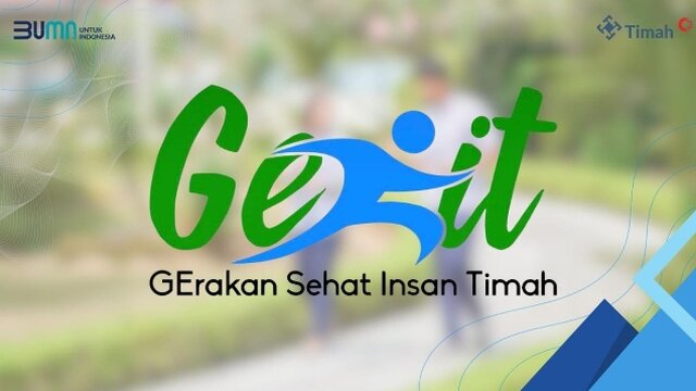 Ajak Karyawan Hidup Sehat, PT Timah Luncurkan Program GESIT