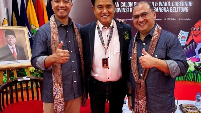 Yusril Ihza Mahendra: Erzaldi-Yuri Harapan Baru Babel, Dukung Paslon BERAMAL