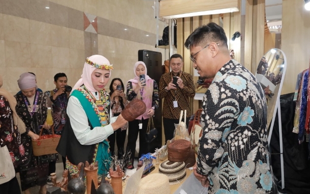 PT Timah Boyong Produk Mitra Binaan Dalam Pameran Kriyanusa 2024