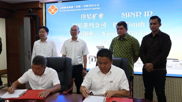 MIND ID Perkuat Posisi di Pasar Global, PT Timah dan Yunnan Tin Jalin Kerja Sama