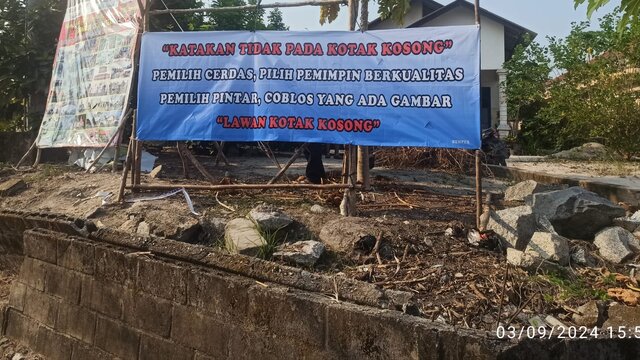 Sebagian Warga Sungailiat Mengaku Risau Dengan Fenomena Kotak Kosong