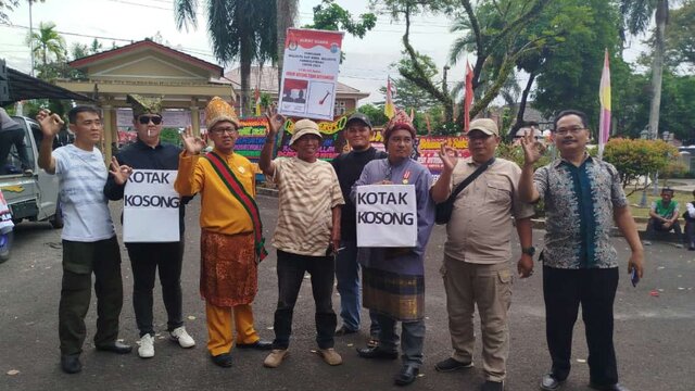 Relawan Kotak Kosong Desak DPRD Pangkalpinang Perjuangkan Hak di Pilkada 2024