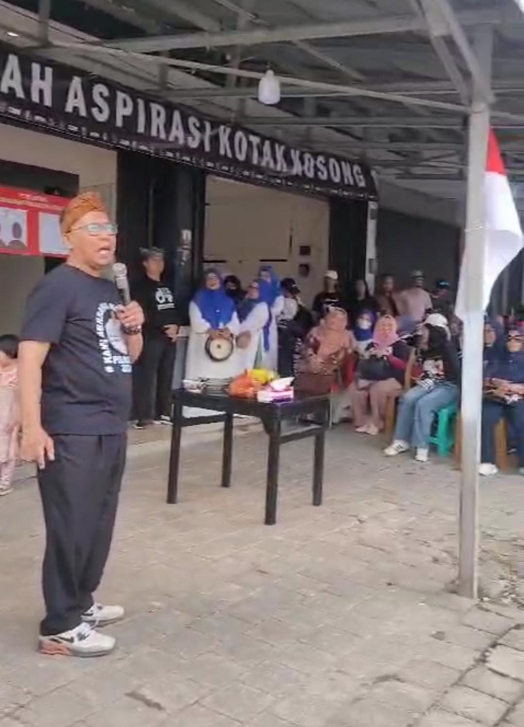 Meriahkan HUT Pangkalpinang, Relawan Resmikan Rumah Aspirasi Kotak Kosong