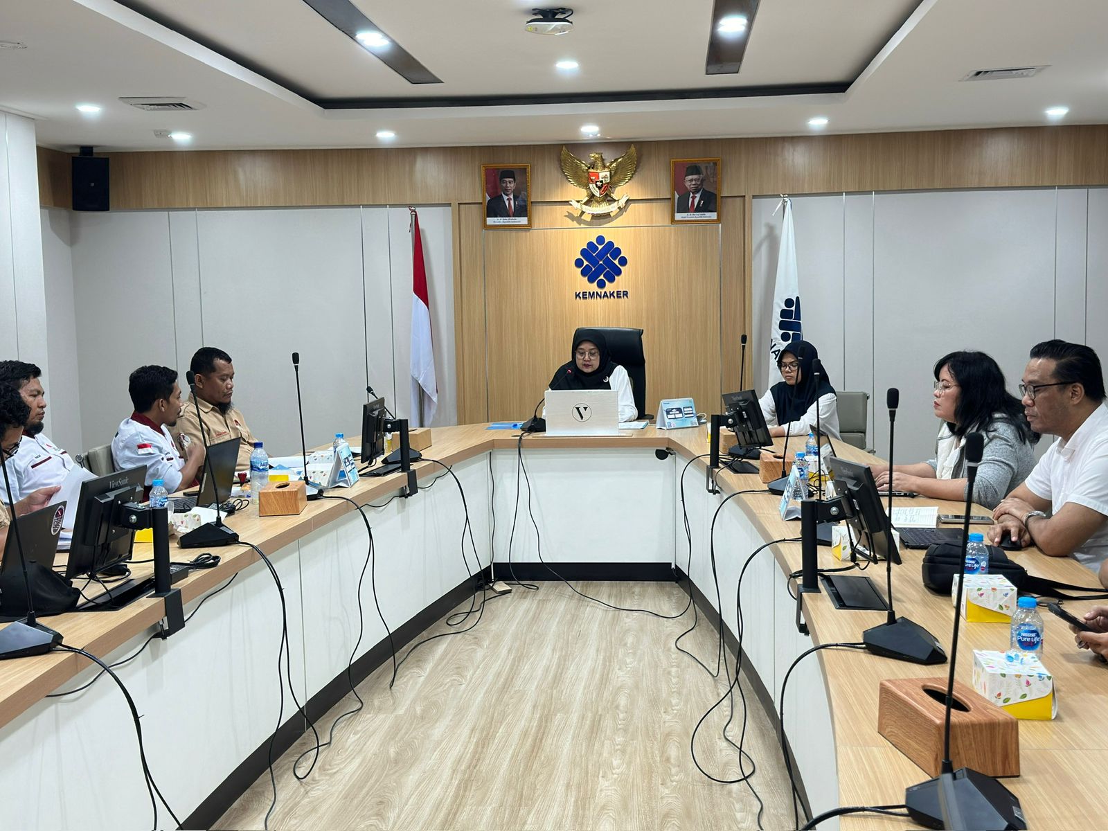 Hormati Undangan Klarifikasi Kemenaker RI : Pimpinan PKT Datang, Direksi PT Timah Absen