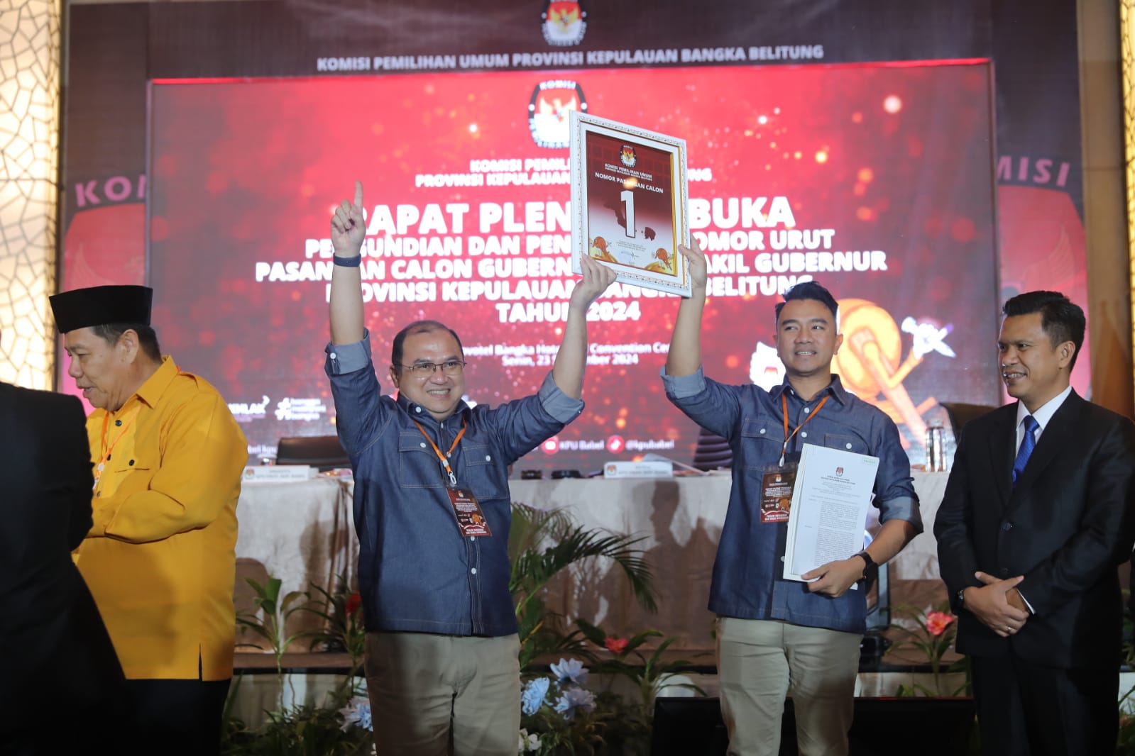 Partai Gelora Optimis Menangkan Erzaldi Rosman-Yuri Kemal di Pilkada Babel
