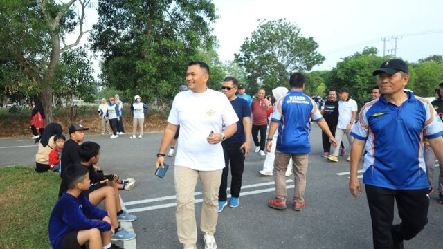 Car Free Day Resmi Diberlakukan di Taman Dealova Kota Pangkalpinang