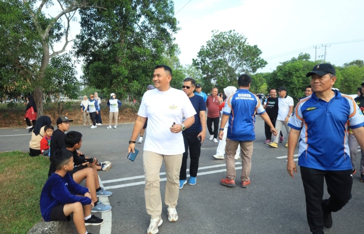 Car Free Day Resmi Diberlakukan di Taman Dealova Kota Pangkalpinang
