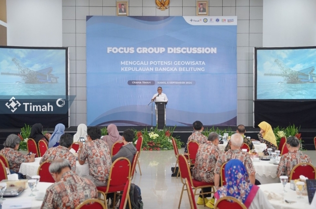 PT Timah Dukung Tim P2MI Teknologi Geologi ITB  Lakukan Penelitian Tentang Geowisata di Pulau Bangka