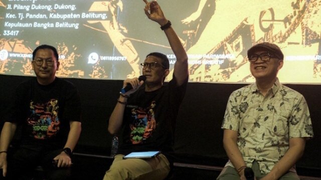 Perkuat Ekosistem Film Lokal, Sandiaga Uno Fasilitasi Pembuat Film di Pulau