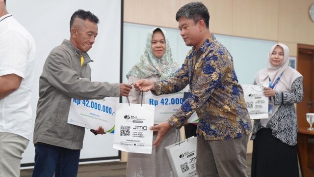 959 Nelayan di Babel dan Riau Terima Perlindungan Jamsos BPJS Ketenagakerjaan dari PT Timah