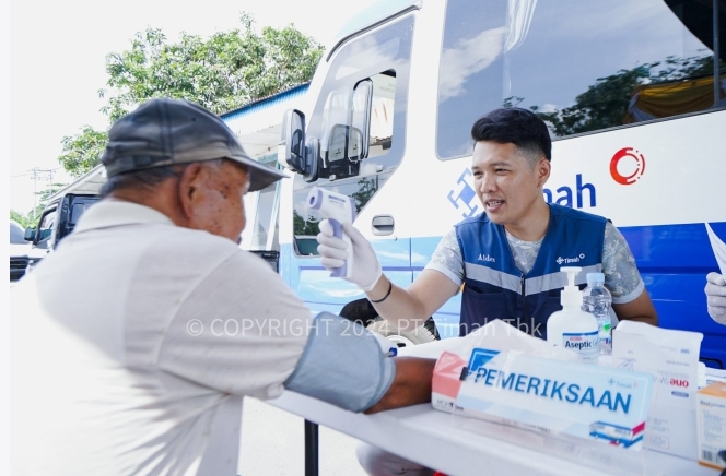 3.230 Warga Rasakan Manfaat Pelayanan Kesehatan Gratis di Mobil Sehat PT Timah