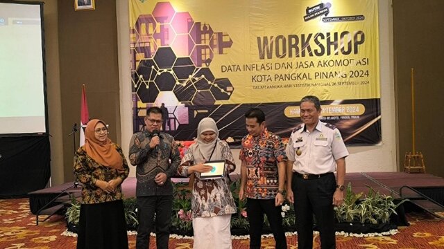 Pemkot Pangkalpinang Dukung BPS Dalam Menyajikan Data Inflasi Sebagai Dasar Pengambilan Kebijakan