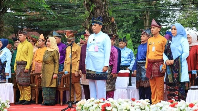 Upacara Perdana Hari Jadi Pangkalpinang ke-267 di Museum Timah, Simbol Kebersamaan dan Sejarah