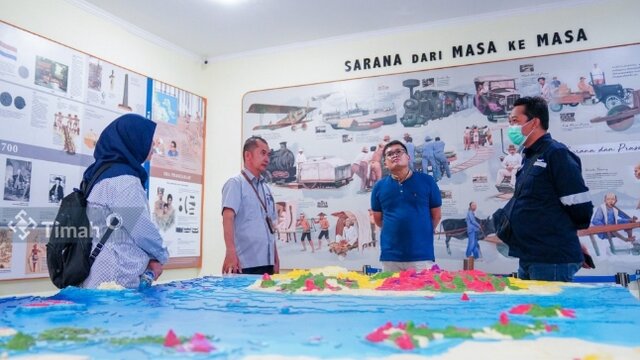 PTBA Lakukan Studi Tiru ke Museum Timah Indonesia