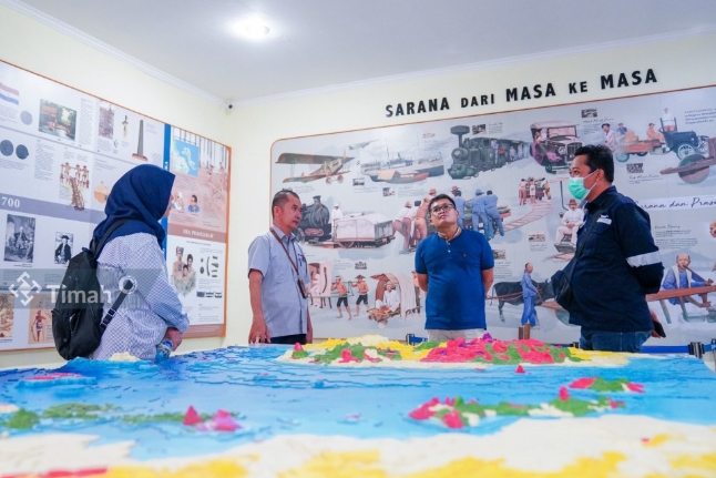 PTBA Lakukan Studi Tiru ke Museum Timah Indonesia