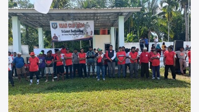 Turnamen Sepak Bola Rias Cup Dapat Dukungan dari PT Timah