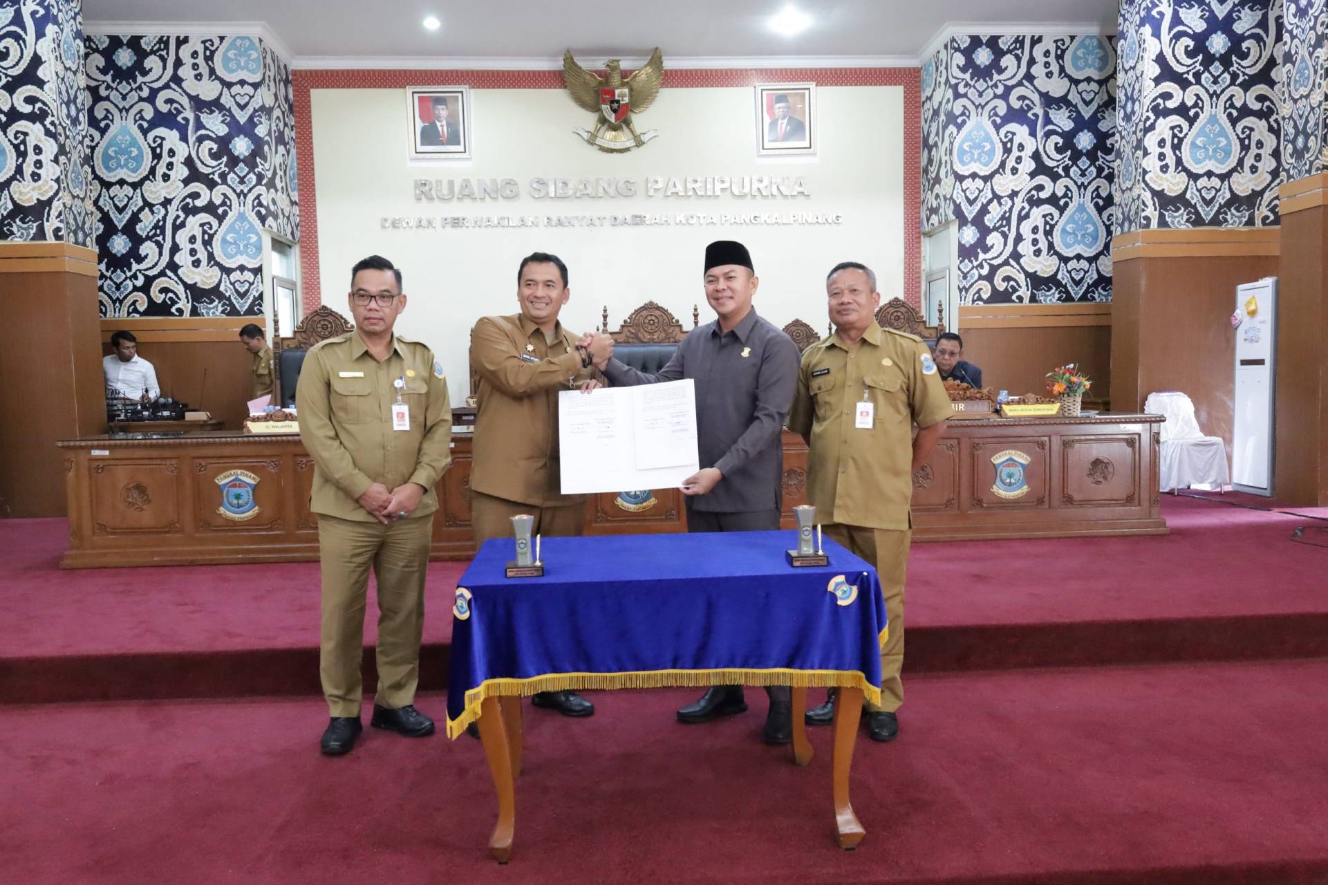 Perubahan APBD 2024 Telah Disetujui, Pj Wali Kota Pangkalpinang Apresiasi DPRD Kota