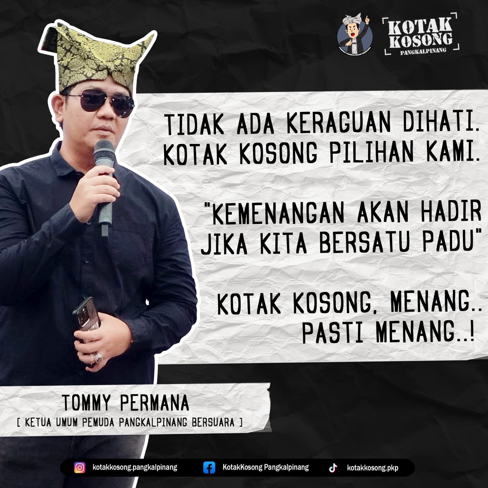 Gerakan Moral Mendukung Kotak Kosong : Bentuk Perjuangan Rakyat Merubah Rencana Hegemoni Oligarki Calon Penguasa dan Elit Parpol