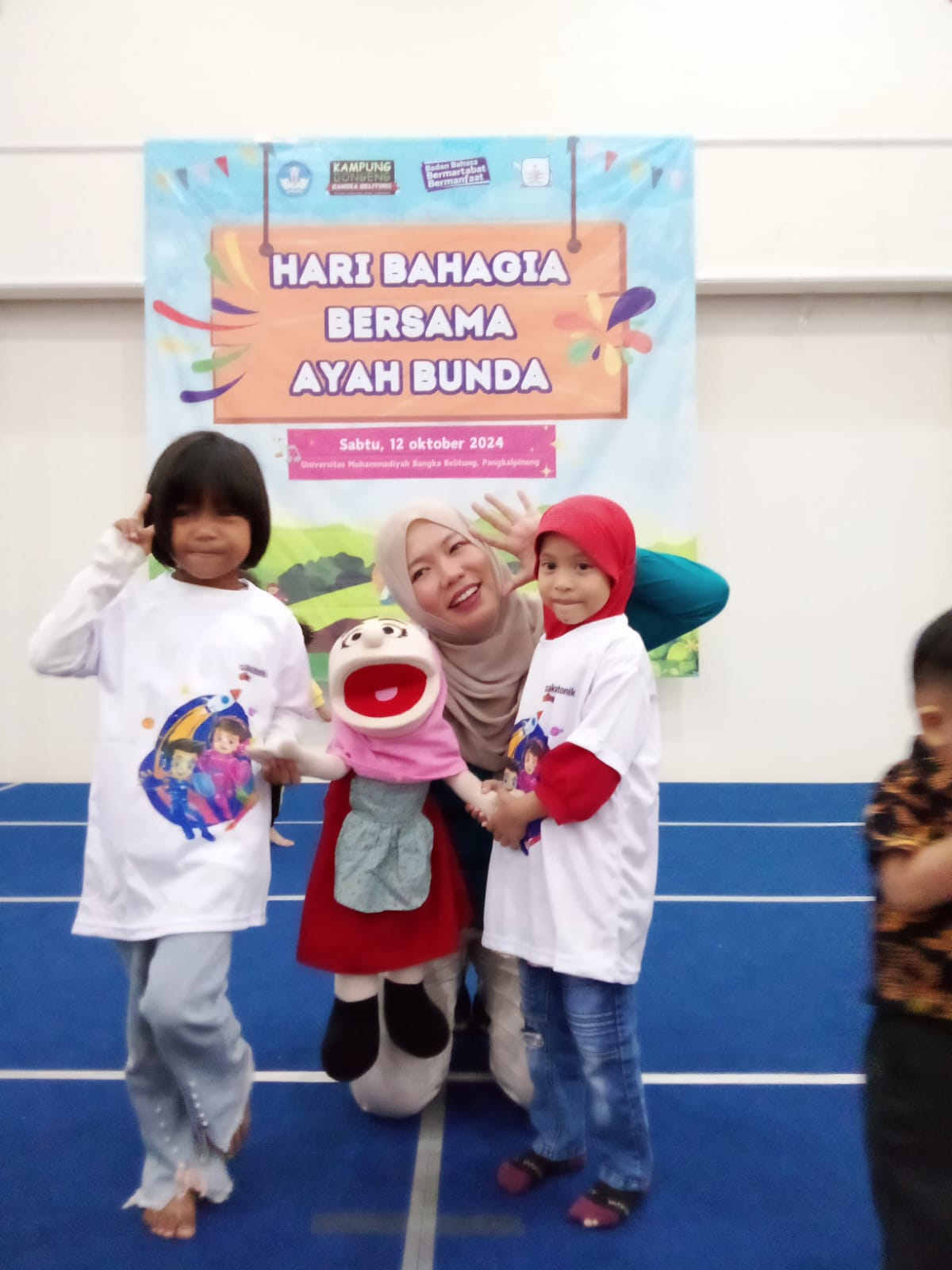 Kampung Dongeng Bangka Belitung Rayakan Hari Bahagia Bersama Ayah Bunda